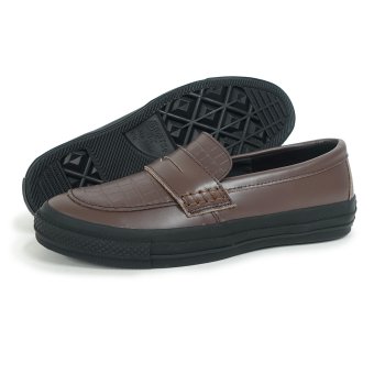コンバース CONVERSE メンズ レディース スニーカー オールスター CE ローファー ブラウン ALL STAR CE LOAFER