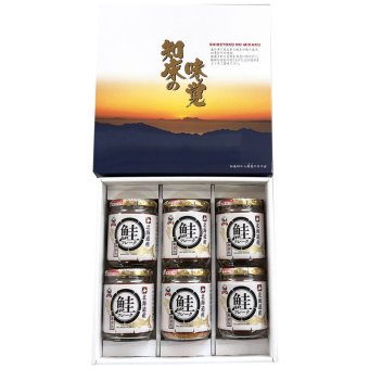 網走水産 北海道産 鮭フレークセット(無着色無添加・100g×6本) (APID-HA-Fセット) [お中元][お歳暮] ※送料無料(北海道・沖縄・離島への配送不可)