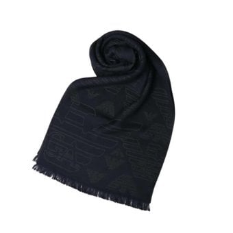 EMPORIO ARMANI エンポリオアルマーニ マフラー 625009-cc306-00334 メンズ BLU マフラー