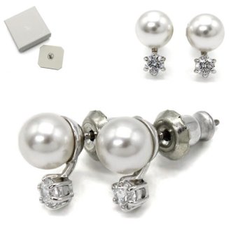 SWAROVSKI スワロフスキー ピアス 5694225 Matrix アクセサリー シルバー ホワイト