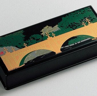 印鑑ケース（大）　二重橋 インテリア 漆器 盆 カタログギフト 景品 粗品