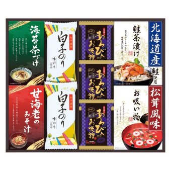 【ギフト対応無料】贅沢フリーズドライと山海の幸 (AT-30) ※送料無料(北海道・沖縄は除く)