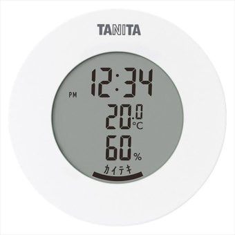 タニタ デジタル温湿度計 ホワイト TT-585-WH  内祝 内祝い お祝 御祝 記念品 出産内祝い プレゼント 快気祝い 粗供養 引出物