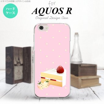 【SH03J】【スマホケース/スマホカバー】【アクオス R】SH03J スマホケース AQUOS R SH-03J カバー アクオス R ショートケーキ  nk-sh03j-661【メール便送料無料】