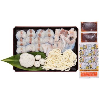本場関門ふく鍋セット(4人前) (26HK) [お中元][お歳暮] ※送料無料(北海道・沖縄・離島への配送不可)