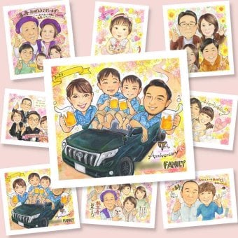 結婚記念日のプレゼントに、大切な人の笑顔を、やさしく形にします。下書き確認ができるので、安心して贈れます。 似顔絵 ギフト 結婚記念日 贈り物 名入れ 手描き プレゼント 結婚記念日 結婚10周年 記念日 結婚30周年 周年記念 金婚式 夫婦 両親 家族 下書き確認 修正無料 名入れ 親孝行 かわいい 一生もの 実績多数 親孝行 記念日 周年 感謝 結婚記念日 ホワイトデー サプライズ 白寿祝い