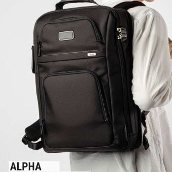 トゥミ TUMI ALPHA アルファ LARGE 17 EXP BACKPACK ラージ 17インチ エクスパンダブル バックパック 02203723D4 158982 リュックサック メンズ バッグ