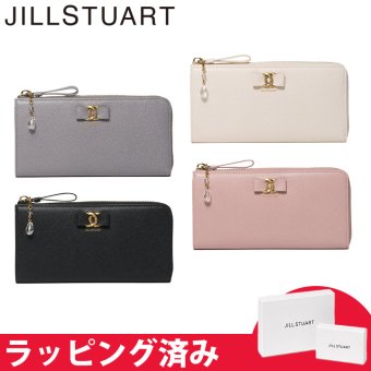 ジル スチュアート 財布 長財布 レディース 牛革 Honey L字ファスナー リボン ギフト JILL STUART