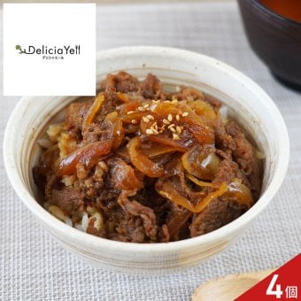 デリシャエール 監修 神戸牛 焼肉丼の具 ギフト 4個入 丼の具 惣菜 ご飯のお供 おかず 肉惣菜