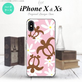 【iPhoneX】【スマホケース/スマホカバー】【アイフォンX】iPhoneX スマホケース カバー アイフォンX ホヌ ティアレ ピンク nk-ipx-1080【メール便送料無料】