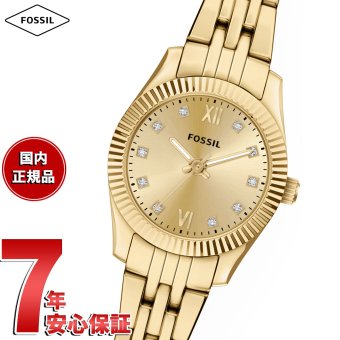 フォッシル FOSSIL 腕時計 レディース SCARLETTE MINI 三針 ゴールドトーン ステンレススチールウォッチ ES5474【2026 新作】