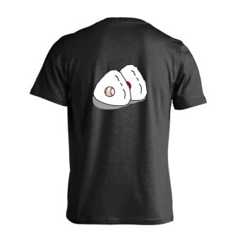 野球 Tシャツ 半袖 メンズ ウェア レディース 練習着 ジュニア ドライ おもしろ tシャツ 速乾 名入れ スポーツ 女子 男子 チーム おしゃれ 文字入れ 「野球ボール in おにぎり」 アートワークスコウベ 【送料無料】