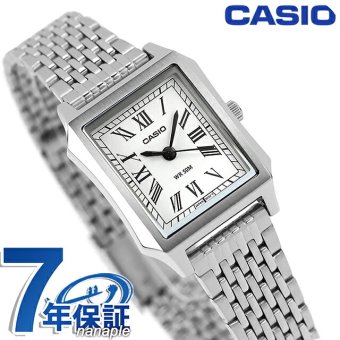 カシオ チープカシオ CASIO スタンダード クォーツ 電池式 LTP-B190D-7BV 海外モデル レディース チプカシ 腕時計 ブランド アナログ ホワイト 白