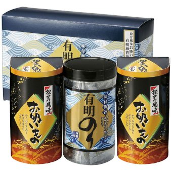  有明のり・永谷園松茸風味お吸い物詰合せ ZFC-15 ZFC-15 内祝い お祝 出産内祝い