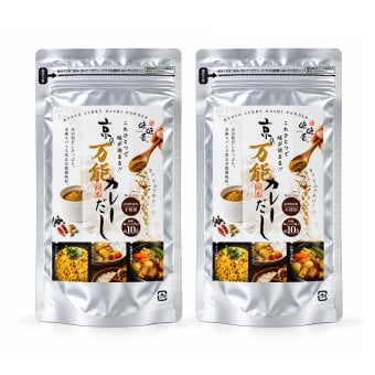 京の粉末カレーだし 2個 だし 調味料 粉末 京風 出汁 カレー風味 粉末 使いやすい カレーだし 味味香 京風カレーうどん カレー味 ポスト投函便