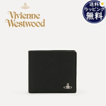 【無料ラッピング】 ヴィヴィアン ウエストウッド Vivienne Westwood 財布 折財布 2つ折り財布 Man. Billfold ウォレット ブラック ブランド 正規品 新品 ギフト プレゼント 人気 おすすめ 誕生日 記念日 クリスマス 送料無料 vwt522429