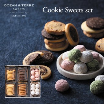 クッキースイーツ＆ブールドセレクション 〈AS162〉 オーシャンテール スイーツ OCEAN&TERRE スウィーツ 出産内祝い 結婚内祝い 新築内祝い 結婚式 菓子折り 手土産 お菓子 otsv6