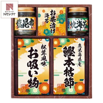 雅和膳 佃煮 鰹節ほか 詰め合わせ ギフトセット 5種入 和食 惣菜セット ご飯のお供 和風惣菜 のり佃煮【北海道・沖縄県・離島 配送不可】
