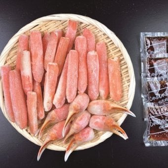 送料無料 北海道産地直送 小樽海洋水産 本ずわいのかにしゃぶ  ※ご注文後約7～10日前後での発送となります。沖縄・離島へは別途配送料が発生いたします お取り寄せグルメ スイーツ