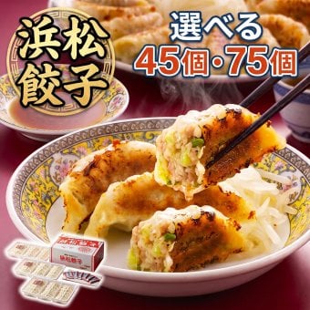 浜松餃子 ご当地餃子 45個 75個 選べる たれ付き 本場の味を楽しむ お取り寄せ グルメ ギフト 贈り物 母の日 父の日 お中元 お歳暮 敬老の日 内祝い 誕生日 お祝い プレゼント 熨斗対応 シュリンク包装 当地グルメ 贈答用