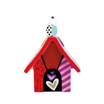 ロメロ ブリット Romero Britto ピーナッツ ブリット Peanuts Britto スヌーピー ドッグハウス 置物 フィギュア 人形 6019028 インテリア