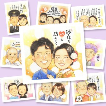 結婚式 ギフト 似顔絵 手描き 贈り物 プレゼント 名入れ 結婚式 結婚祝い ウェディング ウェルカムボード 婚礼 両親 新婦 新郎 カップル 修正無料 名入れ 下書き確認 サプライズ 親孝行 似てる 一生もの 思い出 一生もの ウェディング ブライダル 感謝の品 米寿祝い ホワイトデー 長寿祝い 還暦祝い イラスト 応援 初任給 オリジナル ブライダルギフト