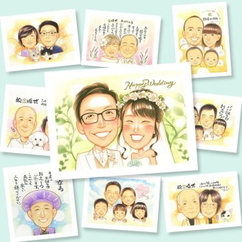 似顔絵 贈り物 ウェルカムボード プレゼント 名入れ ギフト 手描き 結婚式 ウェルカムボード 結婚祝い 婚礼 ウェディング 新婦 両親 新郎 カップル 名入れ 修正無料 下書き確認 一生もの 実績多数 似てる 喜ばれる ブライダル 一生もの 思い出 ウェディング メモリアルギフト 感謝の品 ハロウィン 卒寿祝い クリスマス ホワイトデー サプライズ 贈答品