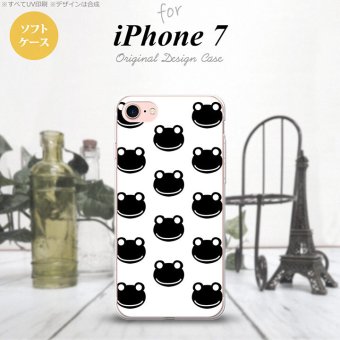 【iPhone7】【スマホケース/スマホカバー】【アイフォン７】iPhone7 スマホケース カバー アイフォン７ ソフトケース カエル・かえる （G） nk-iphone7-tp167【メール便送料無料】