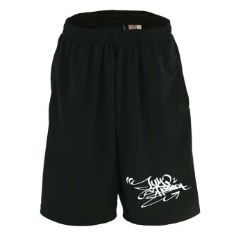 バスケ ハーフパンツ ドライ メンズ ウェア レディース ジュニア 練習着 短パン 速乾 スポーツ 名入れ おしゃれ 半スボン 文字入れ無料 「カリグラフィー JUMP SHOOOOT ロゴ」 アートワークスコウベ 【送料無料】