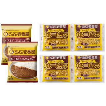 CoCo壱番屋 カレー&ピラフ  ／カレー 惣菜・レトルト 食品 敬老の日 プレゼント ギフト お彼岸 お供え 秋 送料無料 取り寄せ グルメ 産地直送 センター スイーツ お菓子 高級 ご飯 食品 飲料 おかず つまみ おやつ