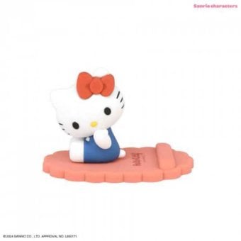ハローキティ スマホスタンド マスコット 卓上 可愛い サンリオ キャラクター グッズ 雑貨 携帯置き スマホホルダー 動画視聴 シリコン製 おしゃれ プレゼント ギフト サンリオ正規ライセンス品
