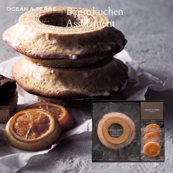 バームクーヘン＆オレンジクッキー 〈AS175〉 オーシャンテール スイーツ OCEAN&TERRE スウィーツ 出産内祝い 結婚内祝い 新築内祝い 結婚式 菓子折り 手土産 お菓子 otsv6