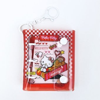 サンリオ ハローキティ ミニシールバインダーチャーム キーホルダー 文具 Sanrio