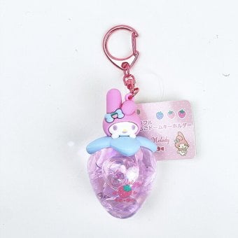 サンリオ マイメロディ カラフルいちごドームキーホルダー ライトピンク Sanrio