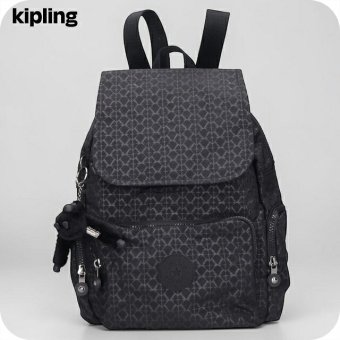 キプリング リュック レディース ブランド Kipling シティジップ S バックパック リュックサック スクールバッグ  KI5634-K59 Signature Emb