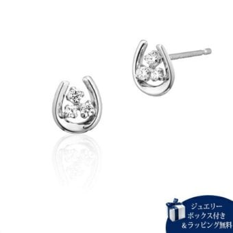 【無料ラッピング】  カナルヨンドシー Canal 4℃ ピアス K10 ホワイトゴールド ピアス キュービックジルコニア レディース ブランド 正規品 新品 ギフト プレゼント 人気 おすすめ 誕生日 記念日 クリスマス 送料無料
