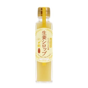 【無添加】ハチミツ仕立て生姜シロップ 保存料、香料無添加