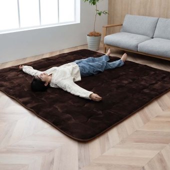 こたつ敷き布団 ラグ 正方形 幅広ラグ 約220×220cm こたつ敷布団 こたつ敷きマット コタツ敷布団 こたつマット 冬用敷物 こたつ用敷布団 敷き布団単品 こたつ用品 あったか リビング 和室 敷きふとん 冬物 暖房用品 寝具 寝室用品 インテリア