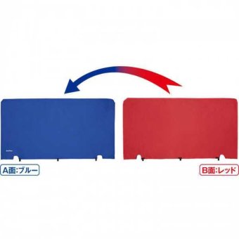 卓球 フェンスネットカバー ブルー×レッド NX29 81 防球フェンス用カバー 卓球台 練習用 試合用 区画整理 識別用 ナイロン製 チーム分け 練習環境 改善 グッズ
