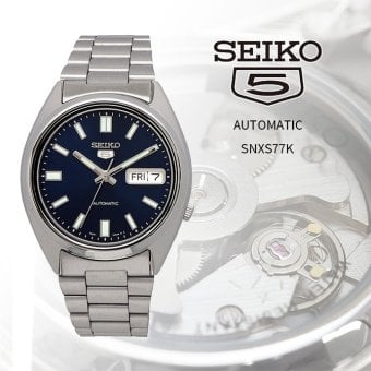 SEIKO 腕時計 セイコー 時計 ウォッチ セイコー5 自動巻き ビジネス カジュアル メンズ SNXS77K 海外モデル [並行輸入品]