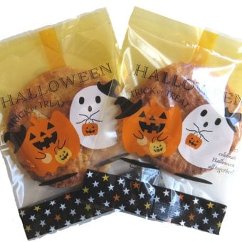 草加せんべい 1枚入プチギフト　ハロウィン