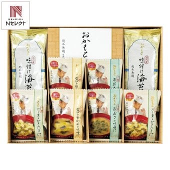 東京 おかもと 監修 フリーズドライ食品 ギフトセット 計8点入 フリーズドライ 即席スープ 味付け海苔【北海道・沖縄県・離島 配送不可】