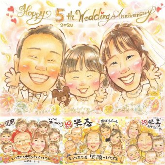 結婚記念日の記念に、似顔絵を贈る喜び体験しませんか。 似顔絵 結婚記念日 贈り物 プレゼント 手描き 名入れ ギフト 結婚記念日 お祝い 結婚10周年 周年記念 記念 金婚式 結婚30周年 ご両親 家族 夫婦 修正無料 名入れ 下書き確認 サプライズ 一生もの そっくり 宝物 結婚記念日 記念日 一生もの 感謝 宝物 大人数 ウェディングギフト 結婚祝い 米寿祝い メモリアルギフト 感動 初任給