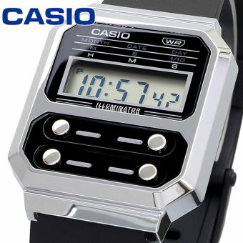 CASIO 腕時計 カシオ 時計 ウォッチ CASIO カシオ チープカシオ F-100復刻モデル デジタル メンズ レディース キッズ A100WEF-1A [並行輸入品]