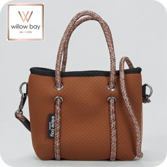 ウィローベイ ショルダーバッグ レディース ブランド WILLOWBAY ブティックタイニー マザーズバッグ  2WAY CINNAMON
