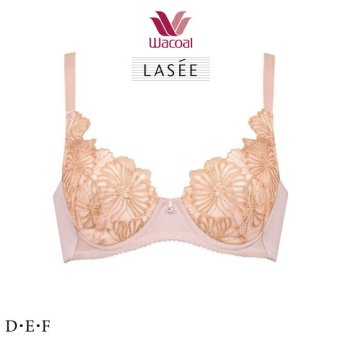 ワコール LASEE【ラゼ】胸もと年齢マイナス５歳をめざすブラ＜ふっくら長持ち＞ BFA438 3/4カップブラ D・E・Fカップ