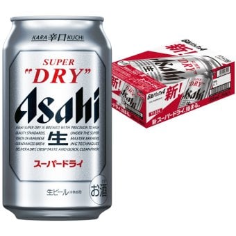  重いビールは通販が便利 アサヒ スーパードライ 350ml 24本（1ケース）誕生日プレゼント お歳暮 お供え 出産 お祝い 内祝い お返し 送料無料◎【包装済】