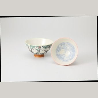 しまえなが ペアー茶碗 陶器 美濃焼 やきものの里から、暮らしを贈ります。　ギフト 食器 セット テーブルウェア