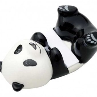 スマホスタンド パンダ 磁器製 卓上 かわいい おしゃれ 動物 キャラクター インテリア 雑貨 置物 癒しグッズ ギフト プレゼント セトクラフト