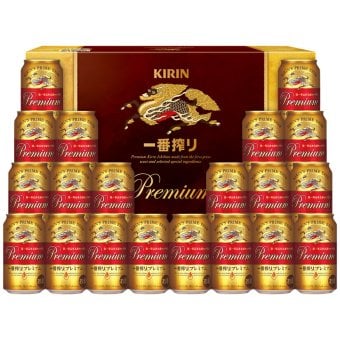  限定・特別な一番搾り【 K-PI5 】 キリン 一番搾りプレミアム 350ml×20本(１セット) K-PI5 ビール ギフトセット 誕生日プレゼント お歳暮 お供えキリンビール KPI5 出産 お祝い 内祝い お返し【包装済】